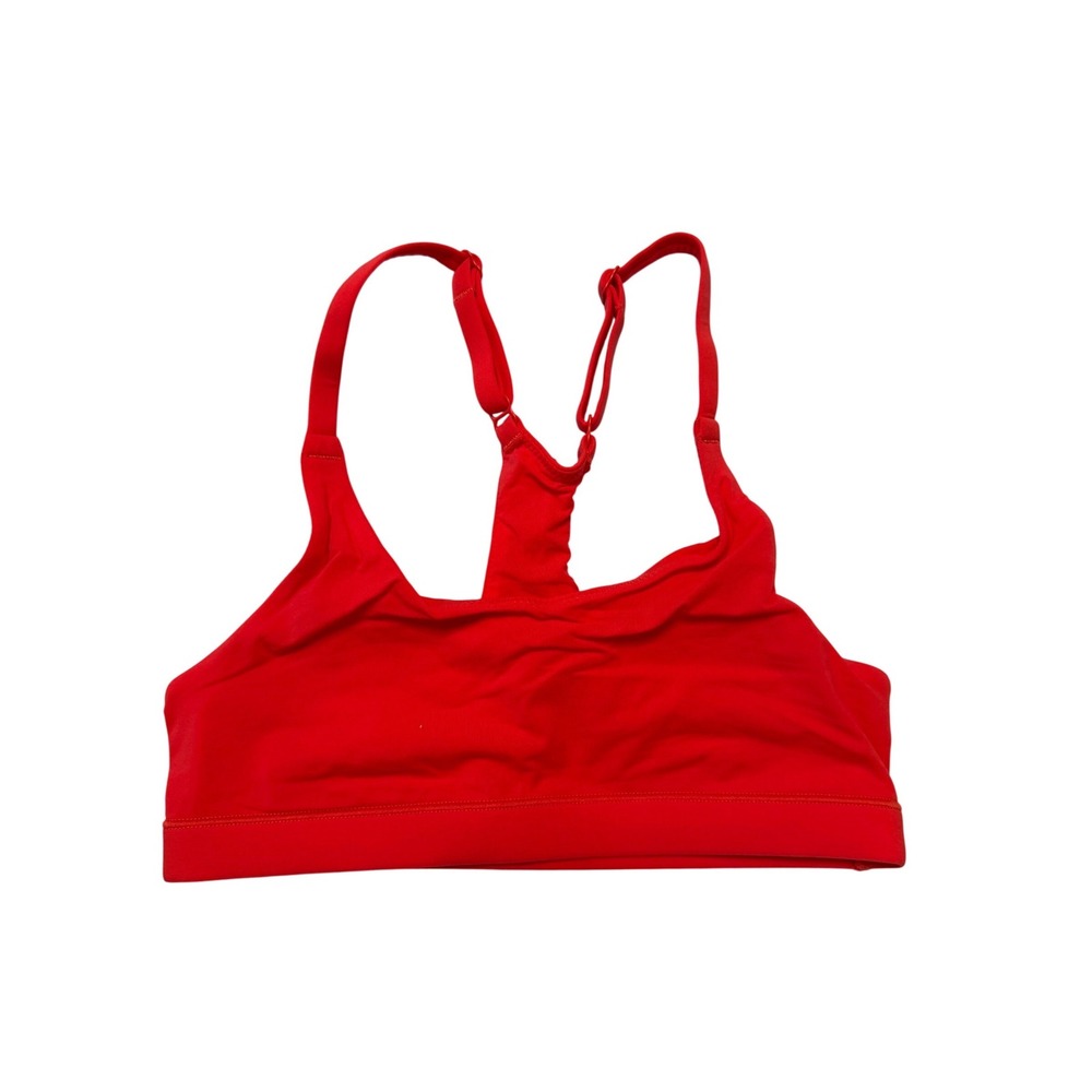 SKIMS Fits‎ Everybody Crossover Bralette Red XXS Adjustable Racerback Bra